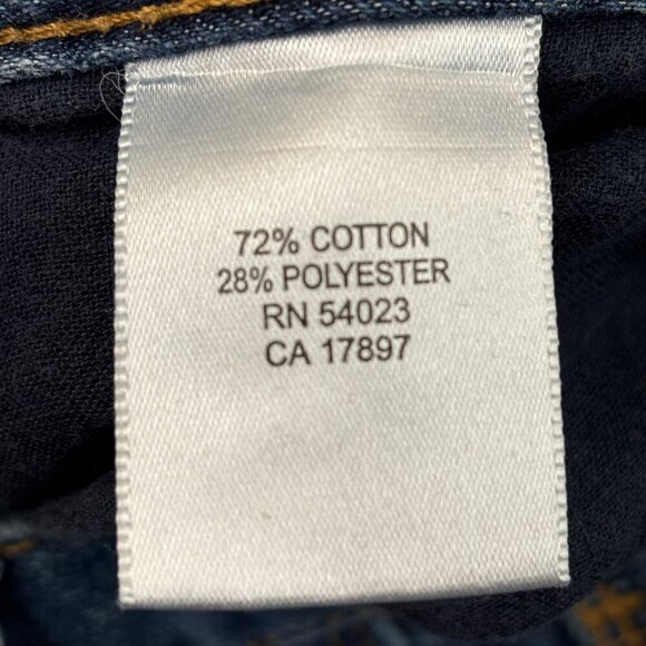 Banana Republic Skinny Women's size 6P Dark Wash Blue Denim jeans - Picture 3 of 4